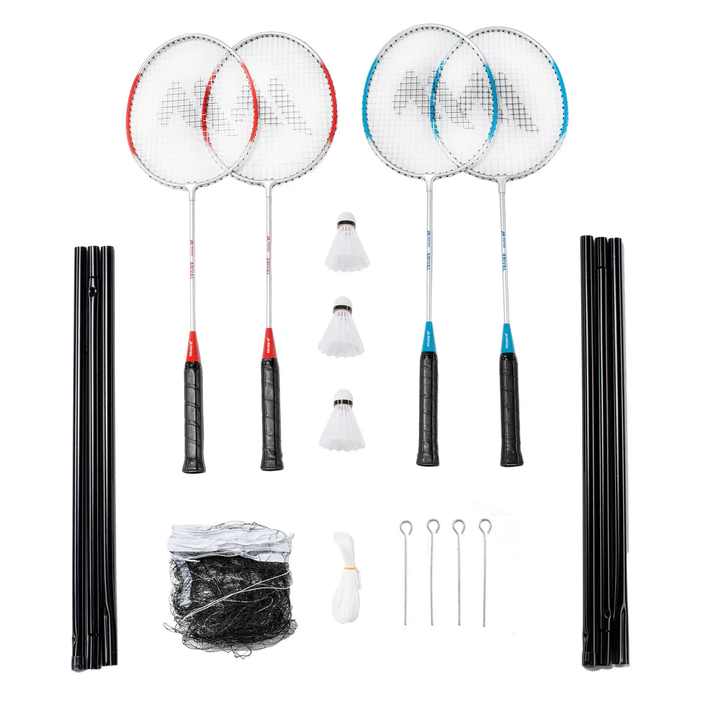 Badmintonschläger Martes Rival (x2)