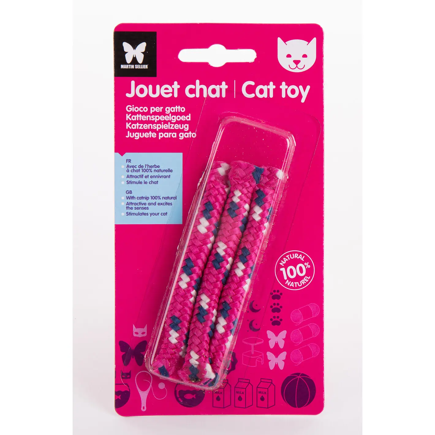 Jouet pour chat et Herbe à chat Martin Sellier