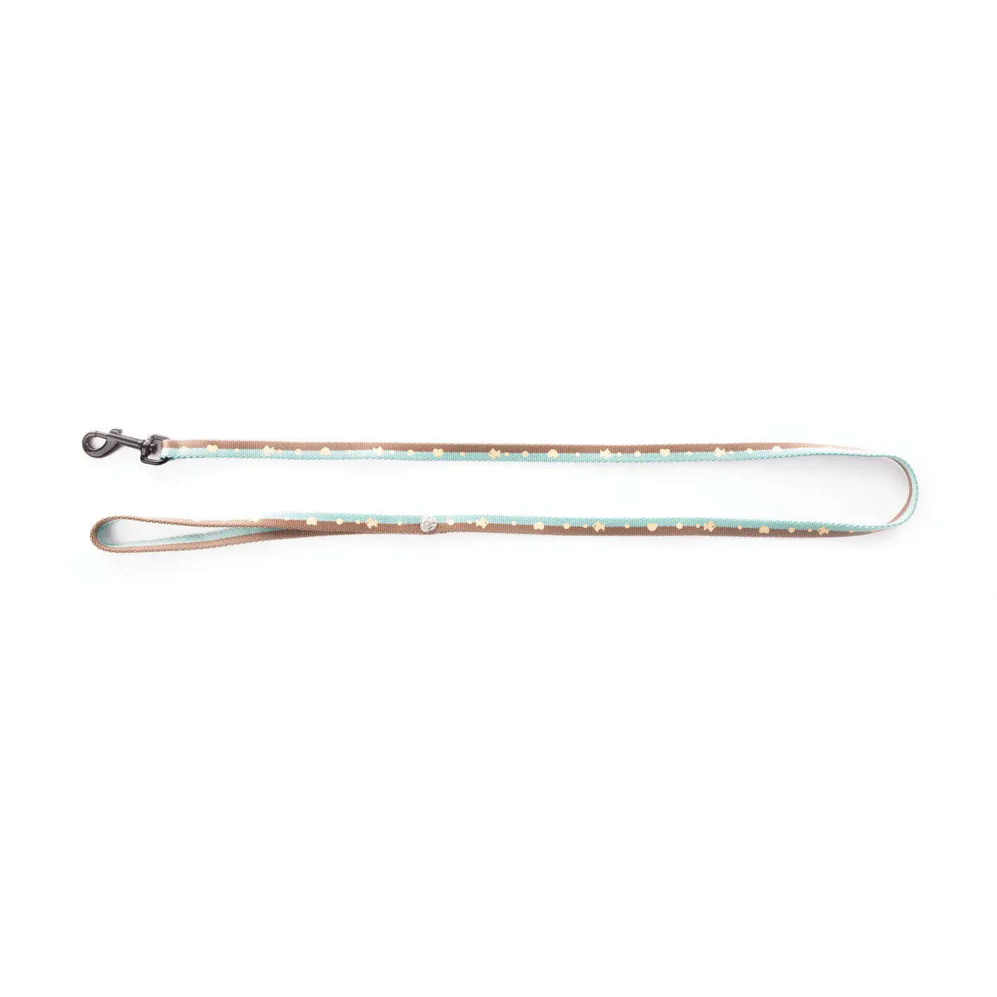 Laisse pour chien bicolore nylon Martin Sellier Bulles