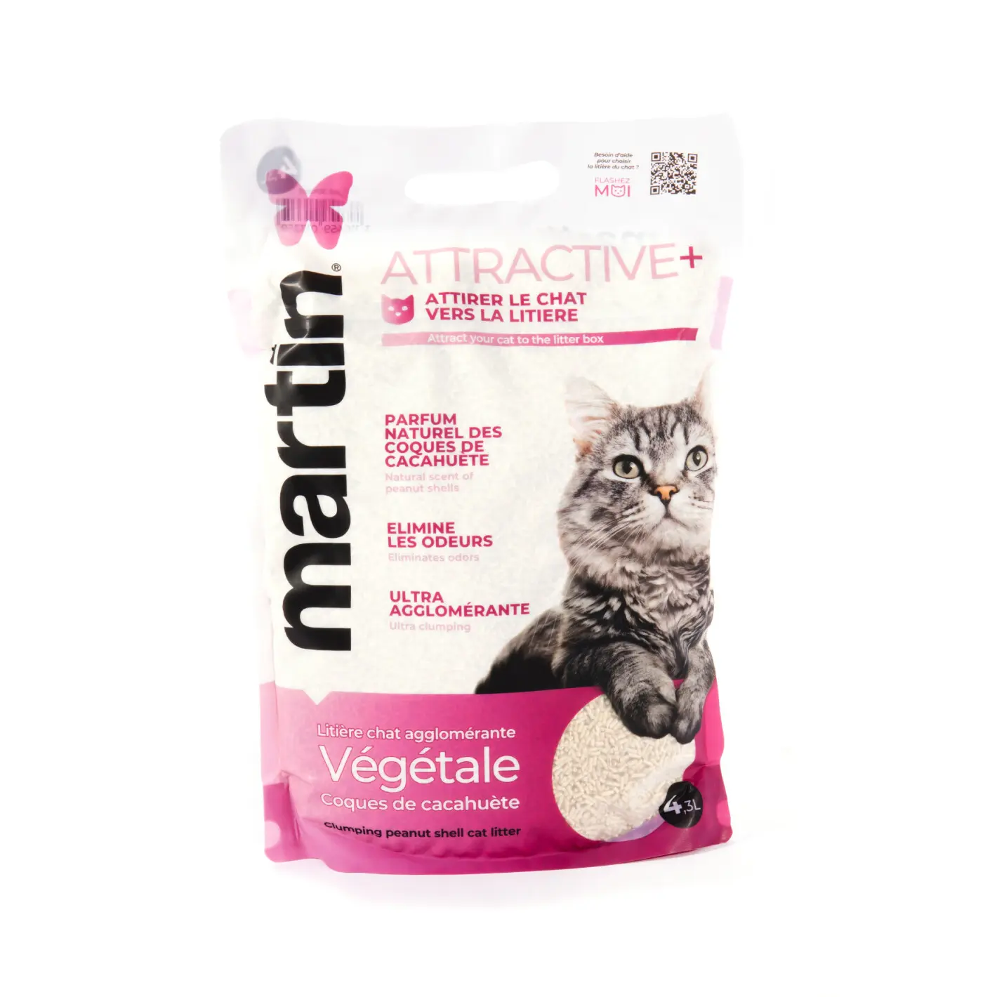Katzenstreu Martin Sellier Attractive+ Agglo