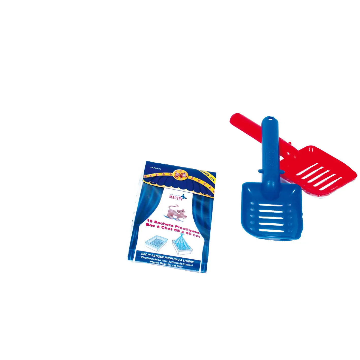 Lot De 10 Sachets Pour Bac À Chat