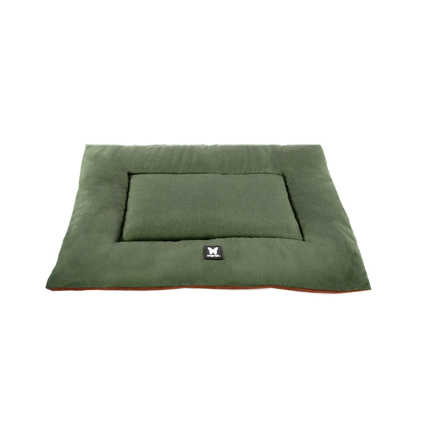 Martin Sellier Vert Pet Bed For Dogs And Cats, Rectangular Furry