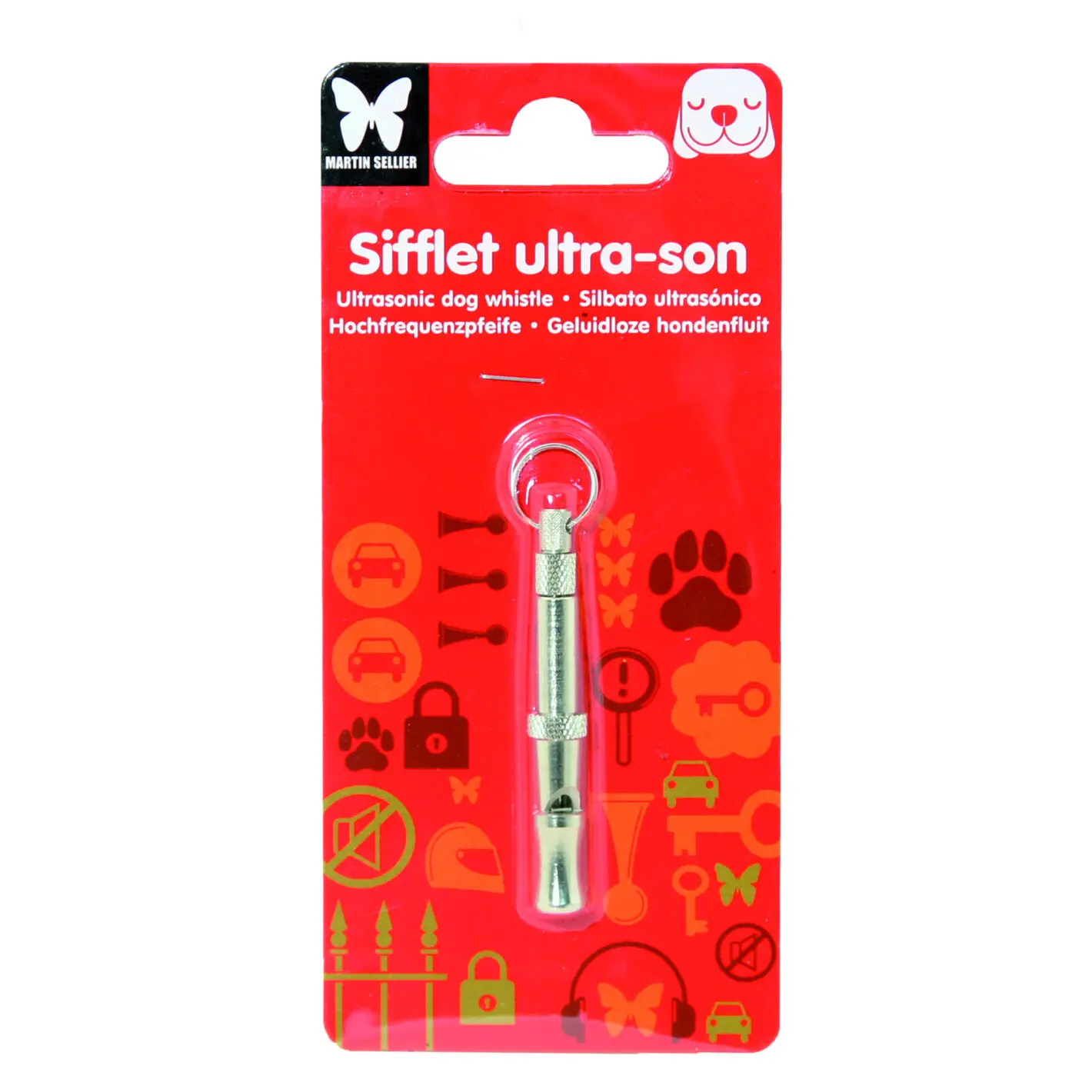 Martin Sellier Argenté Dog Training Whistle