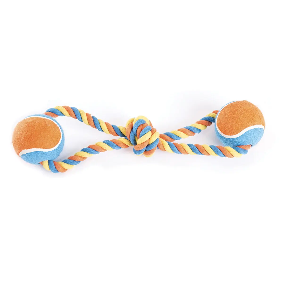 Meilleurs prix pour Corde pour chien avec 2 balles de tennis Martin Sellier