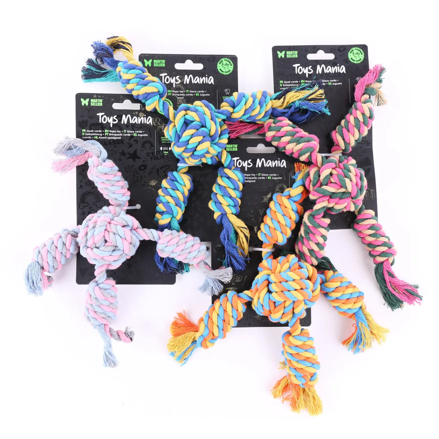 Martin Sellier Multicolore Star Dog Leash