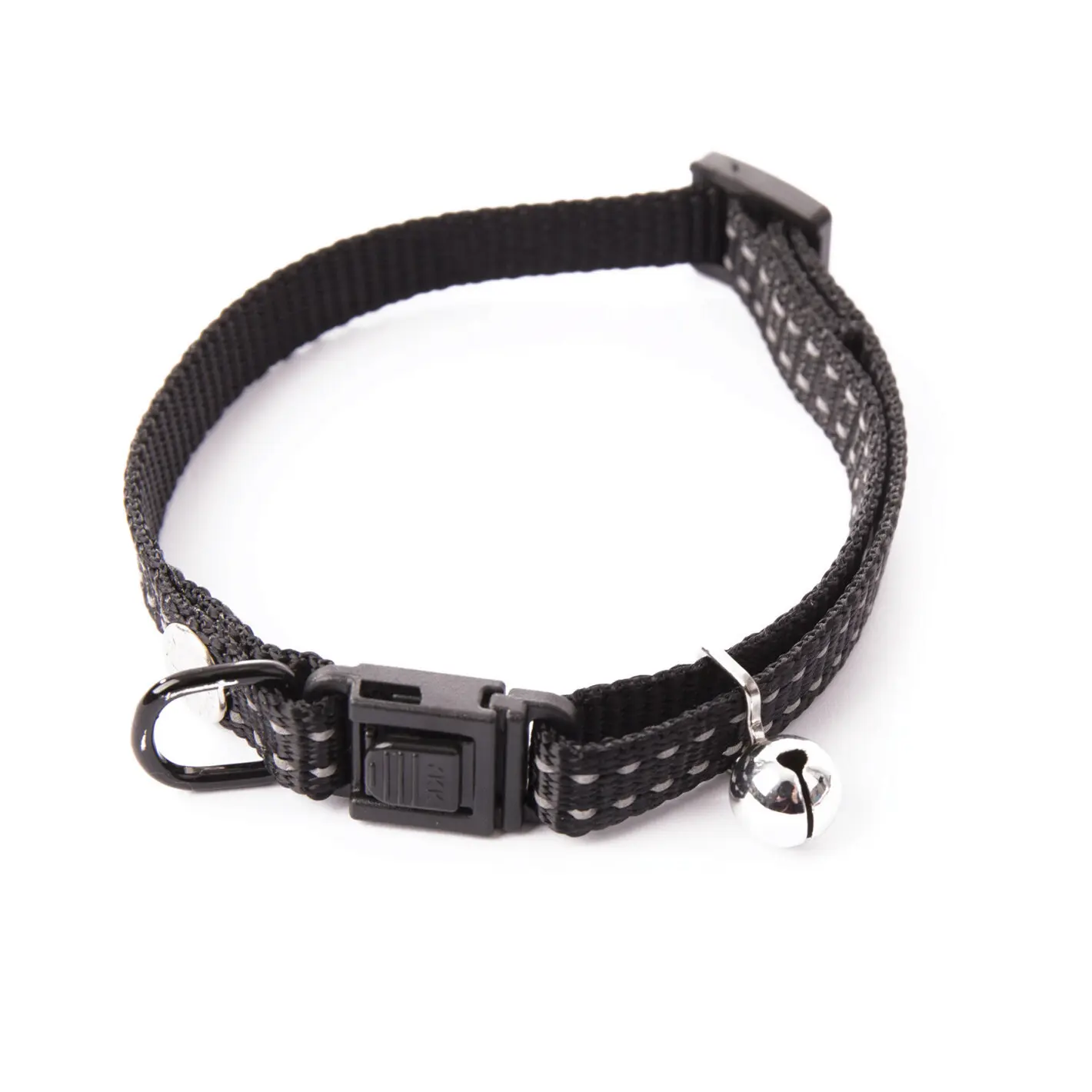 Martin Sellier Noir Adjustable Nylon Cat Collar