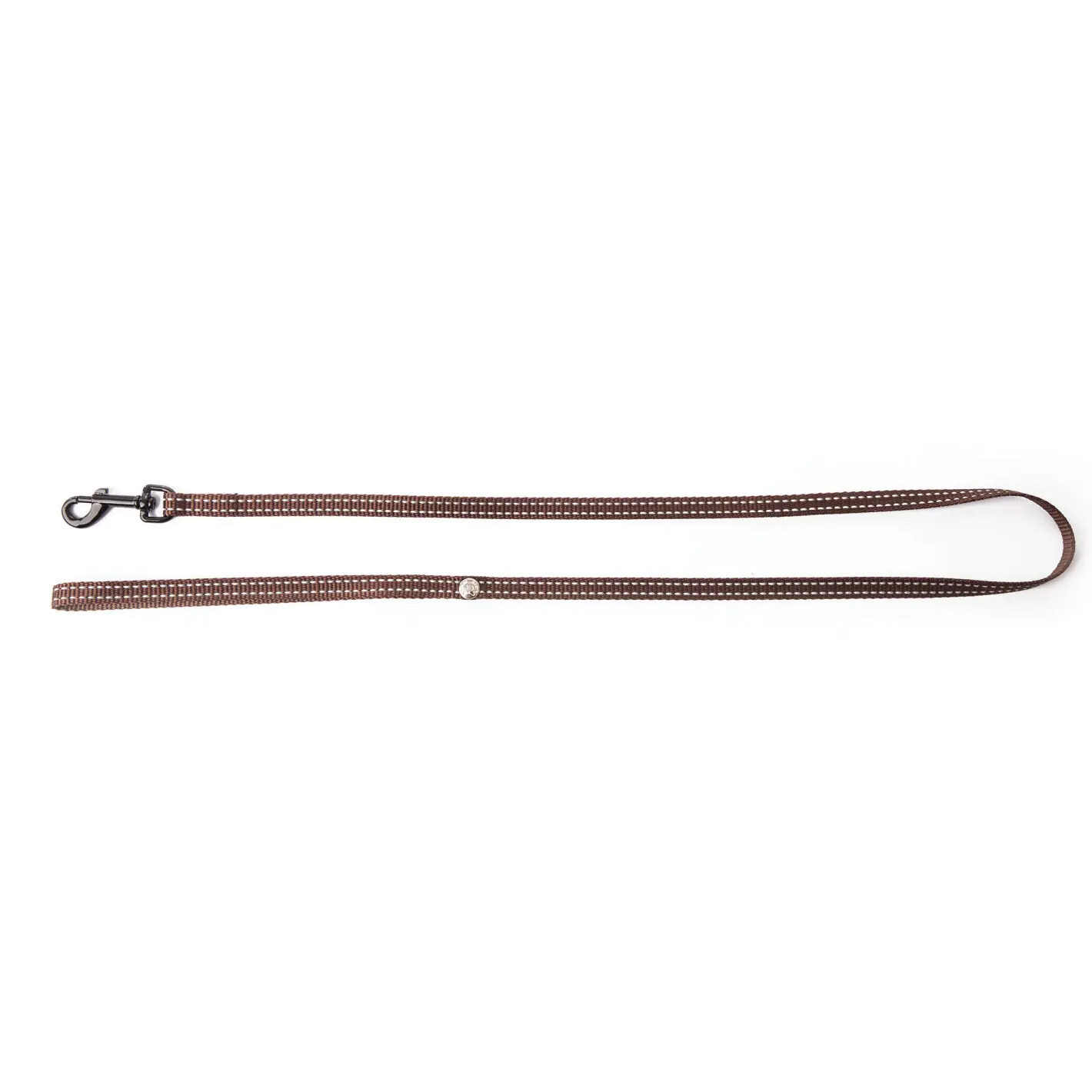 Martin Sellier Marron Nylon Dog Leash Flash
