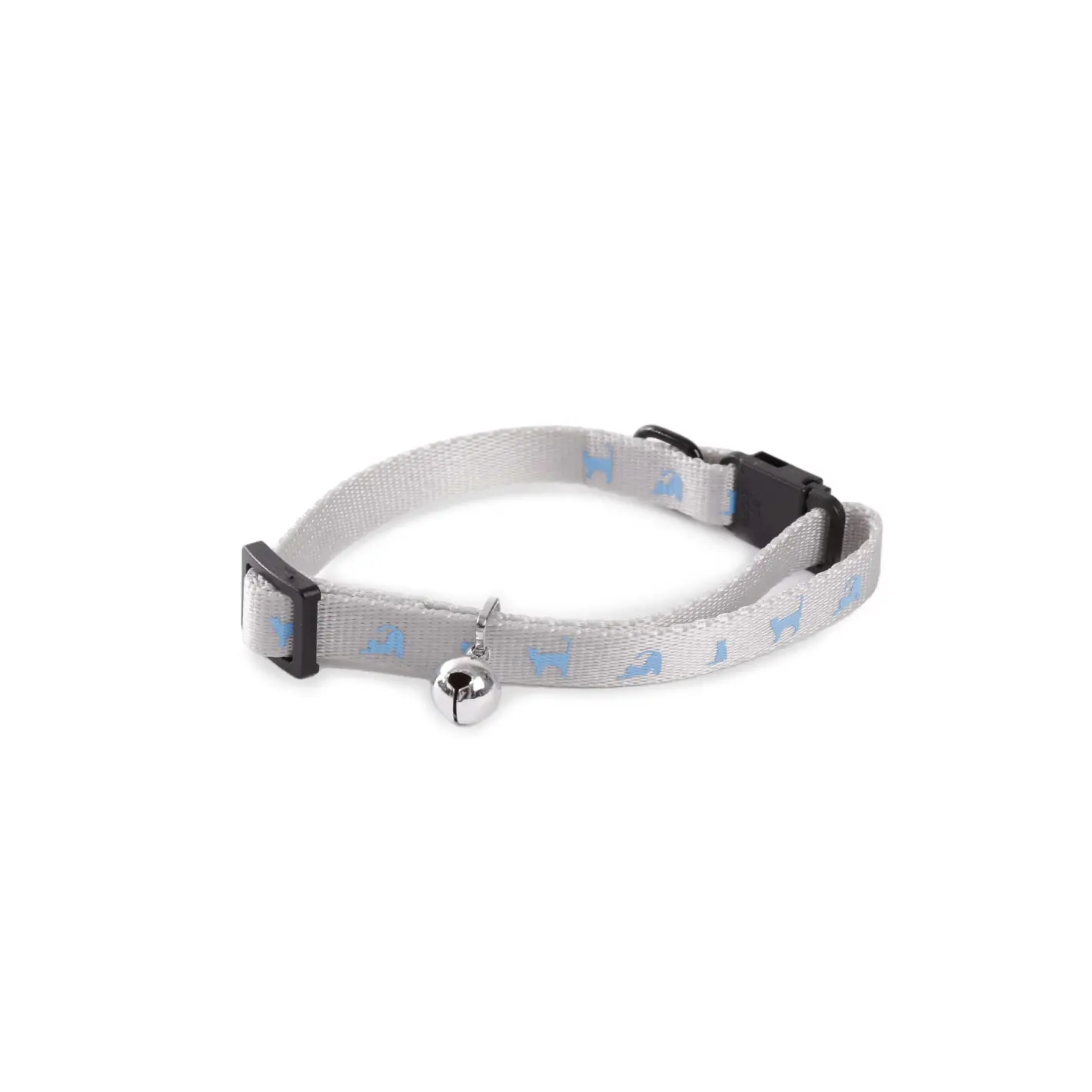 Martin Sellier Bleu Nylon Cat Collar