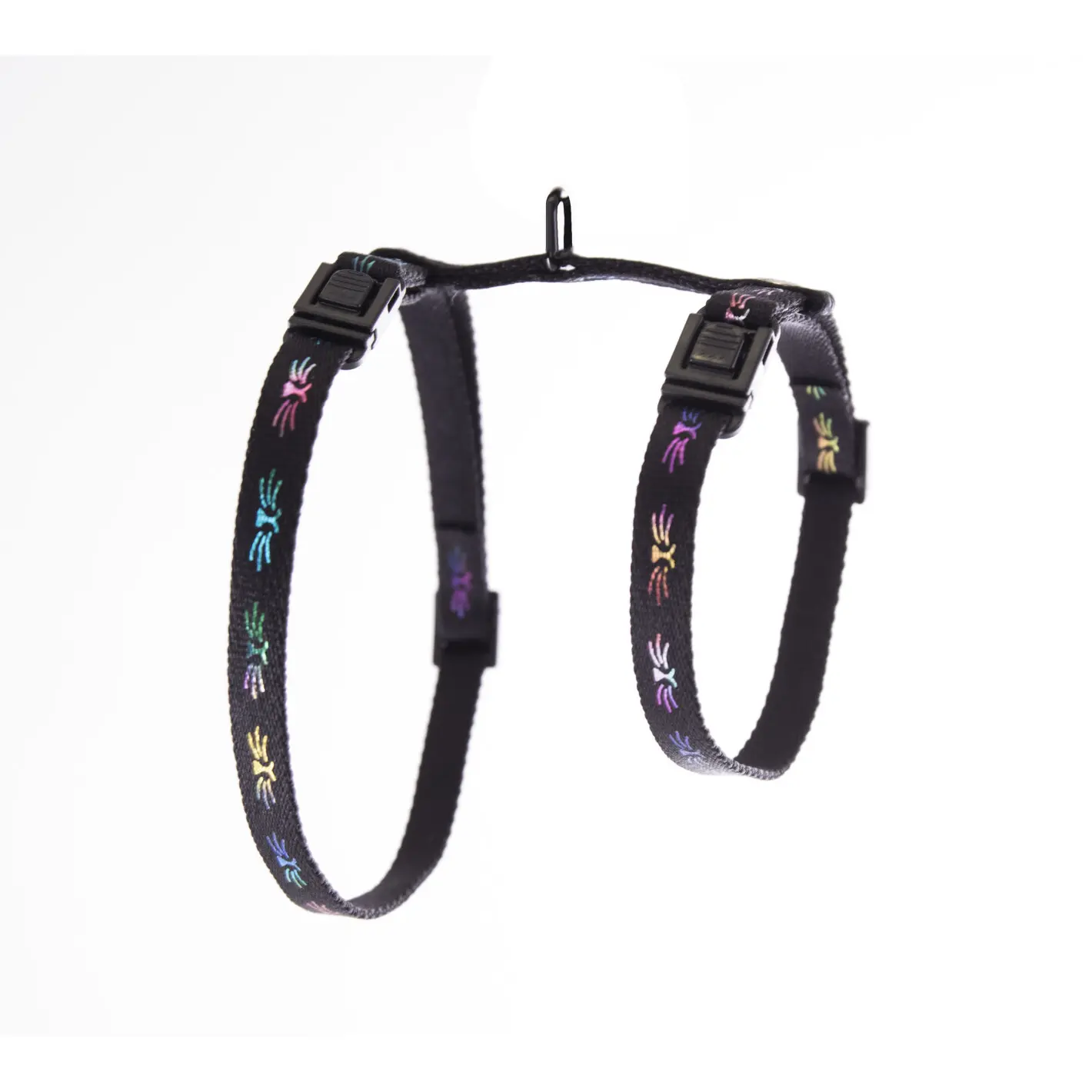 Martin Sellier Noir Adjustable Nylon Cat Harness