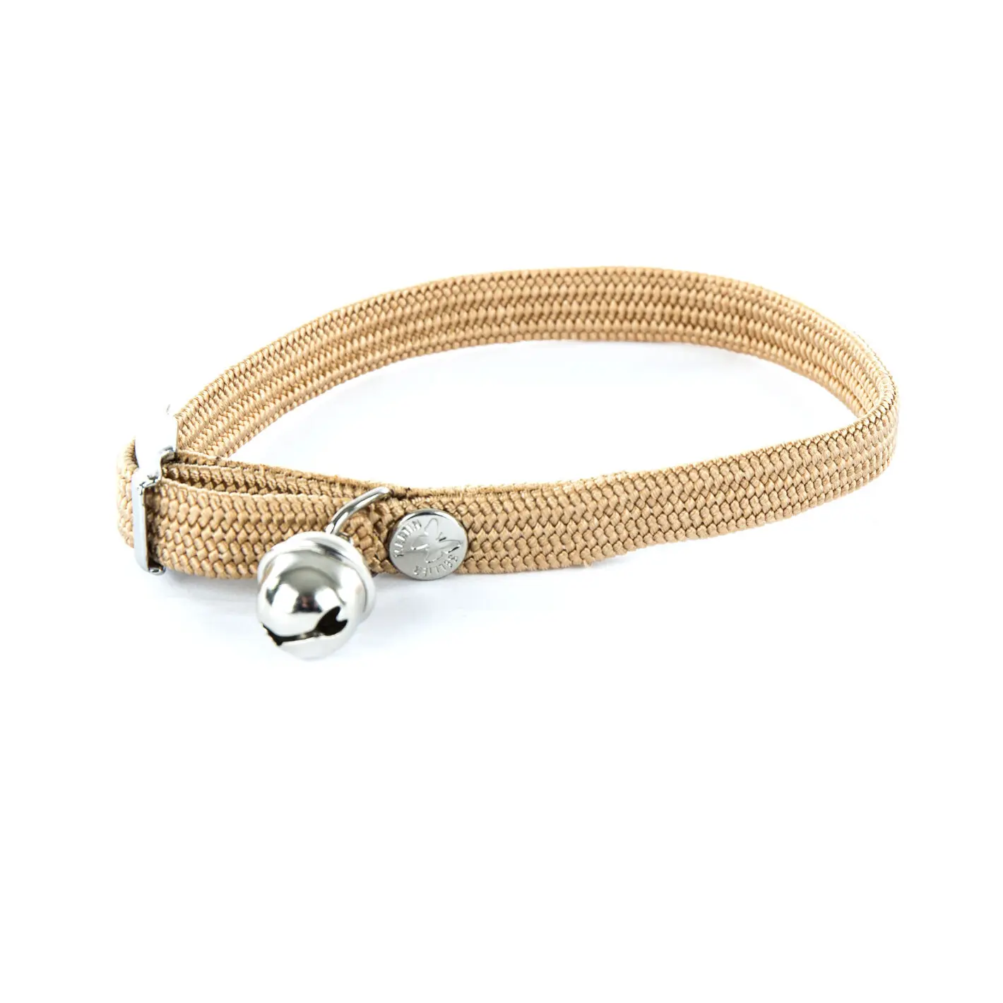 Martin Sellier Beige Nylon Cat Collar El Tub
