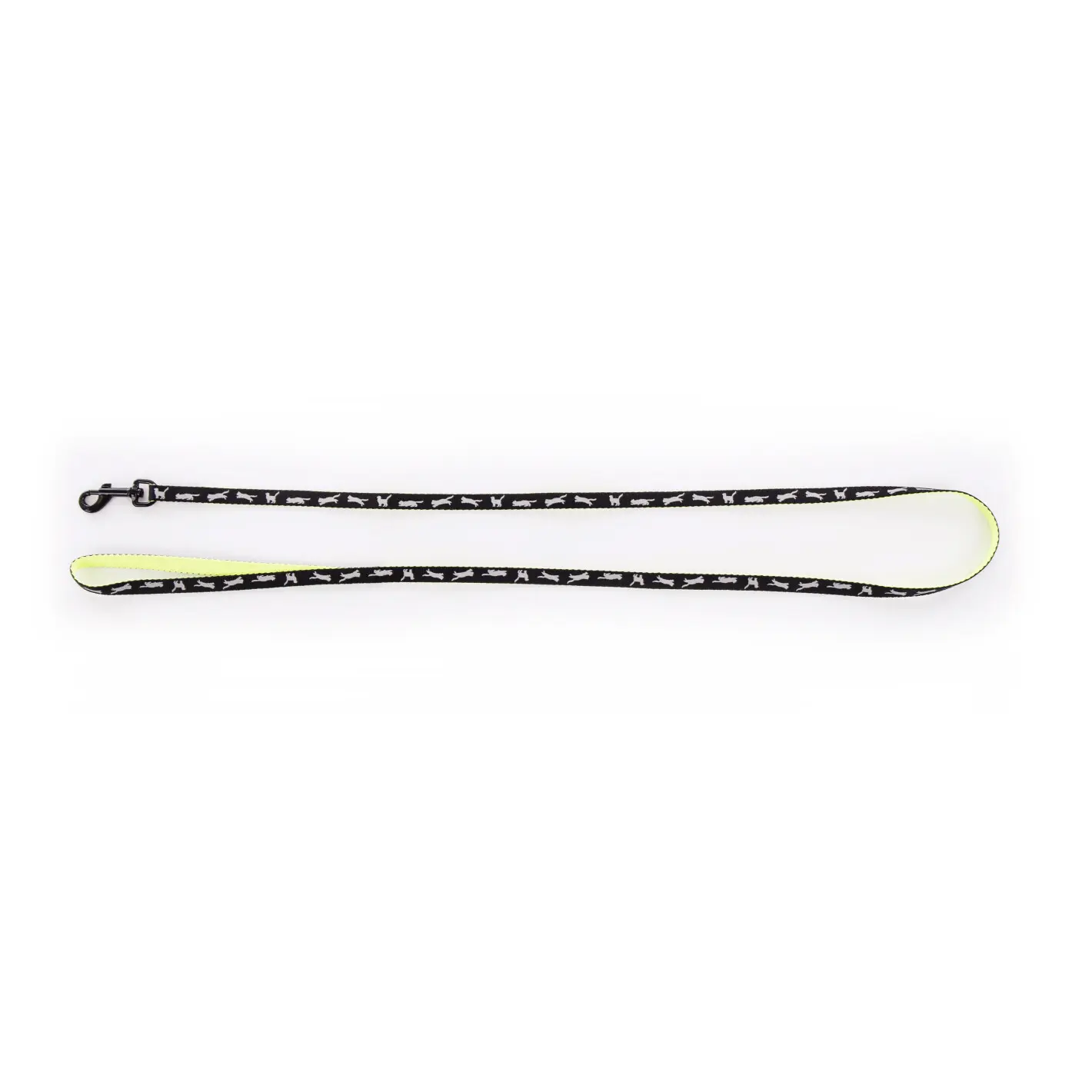 Martin Sellier Noir Nylon Dog Leash Cat Bico