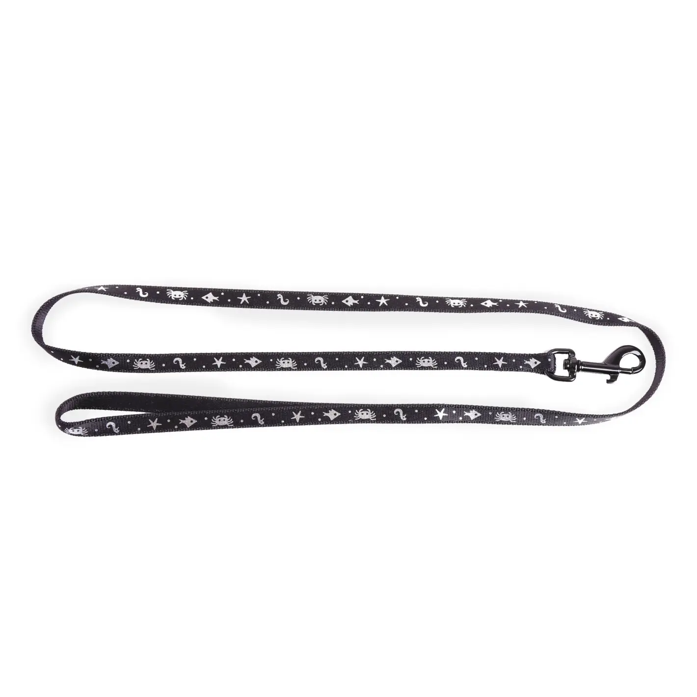 Martin Sellier Bleu Nylon Dog Leash Ocean