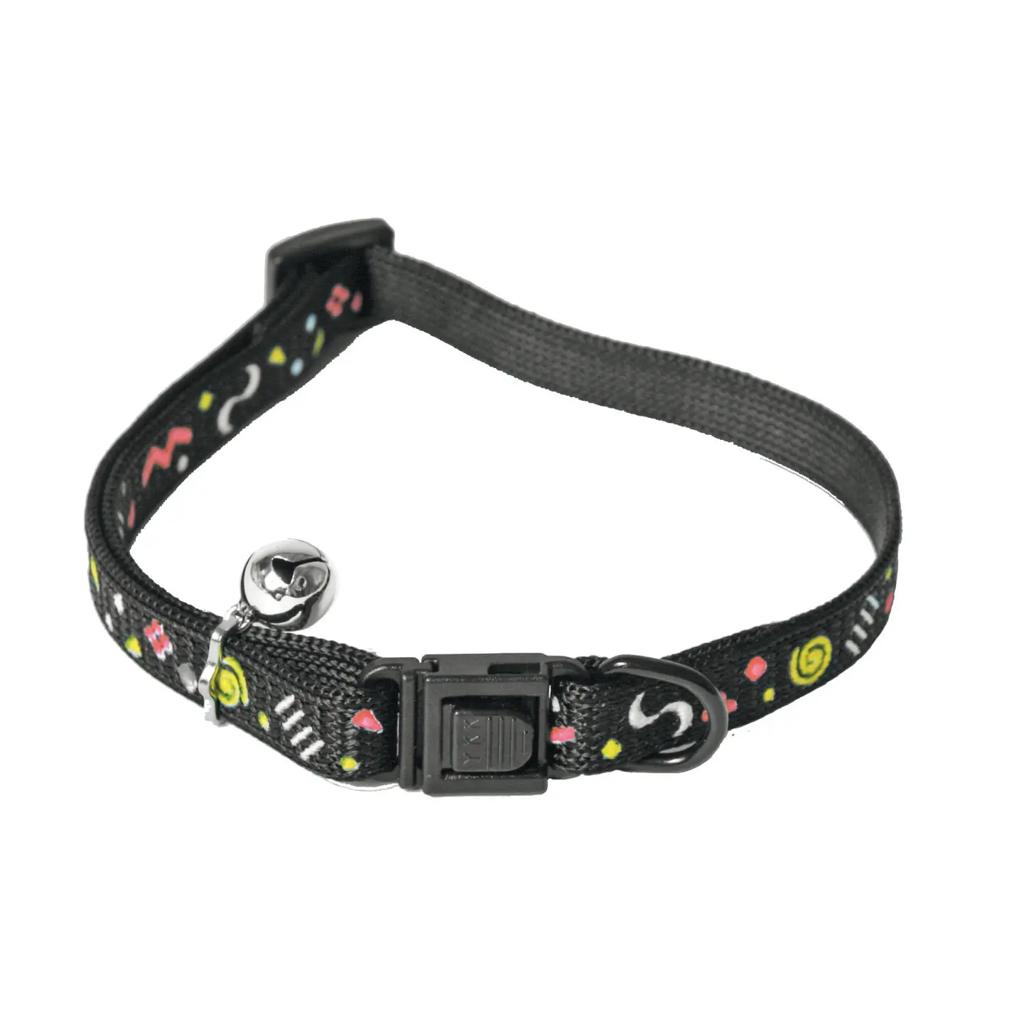 Martin Sellier Noir Classic Nylon Cat Collar