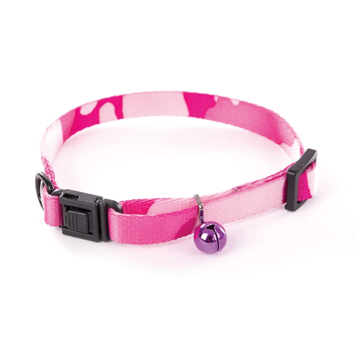 Meilleurs prix pour Collier Camouflage Chat 10-20/30cm Rose