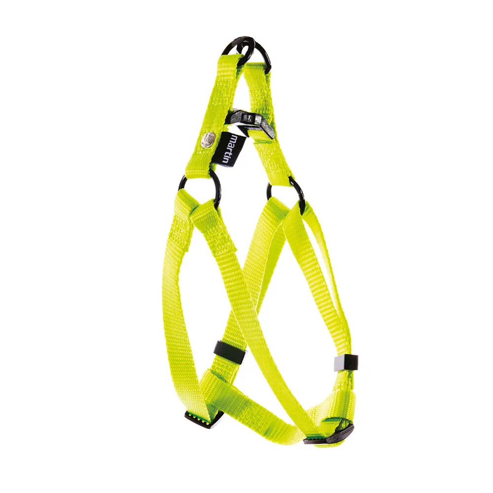 Martin Sellier Vert Classic Nylon Dog Harness Baud M