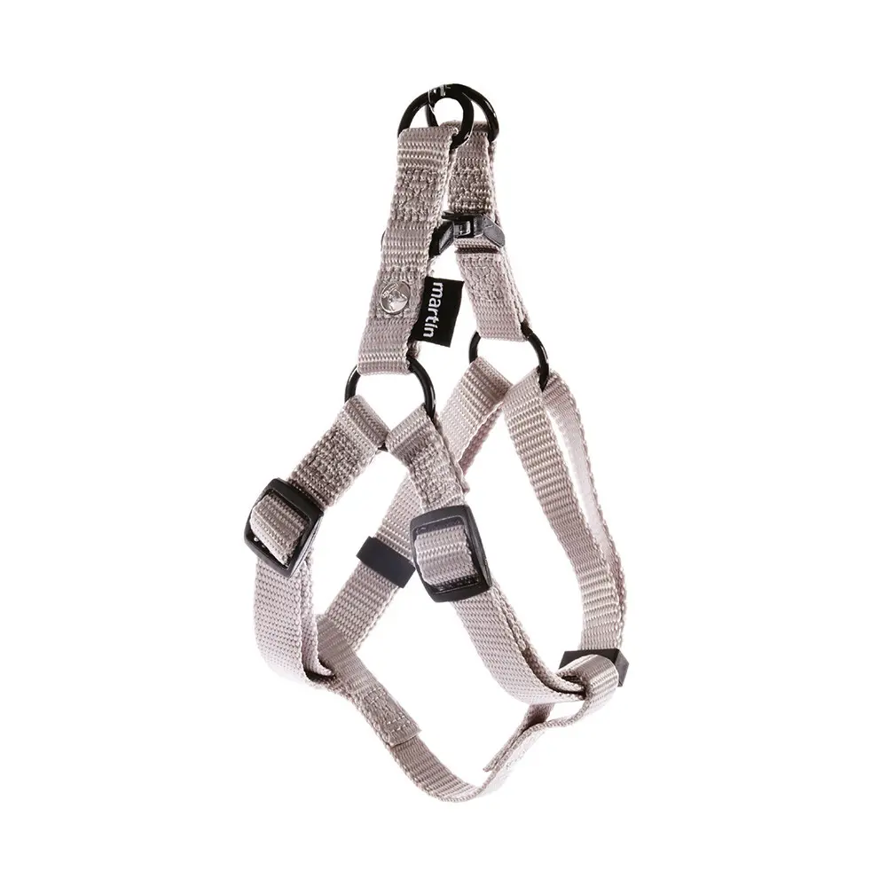 Martin Sellier Gris Classic Nylon Dog Harness Baud Xl