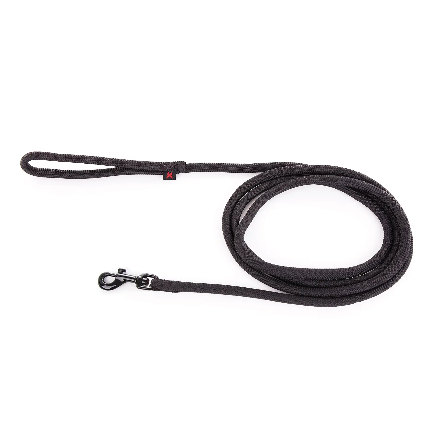 Martin Sellier Noir Round Nylon Dog Leash