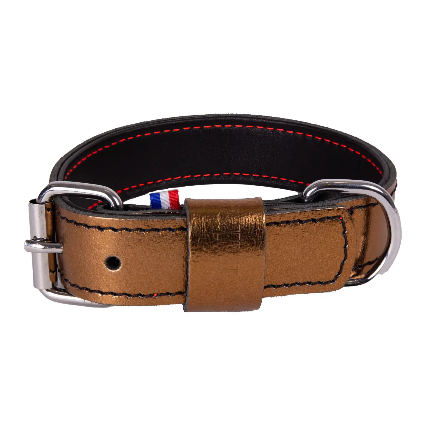 Martin Sellier Doré Leather Dog Collar Dakota