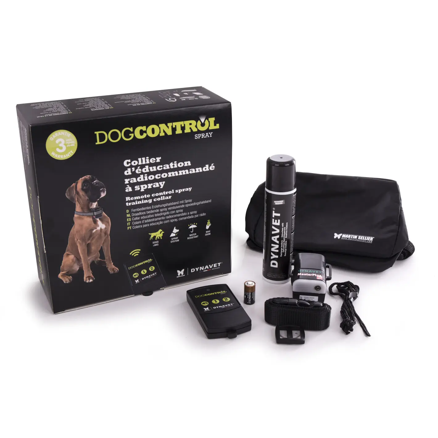 MARTIN SELLIER Coffret dogcontrol spray 