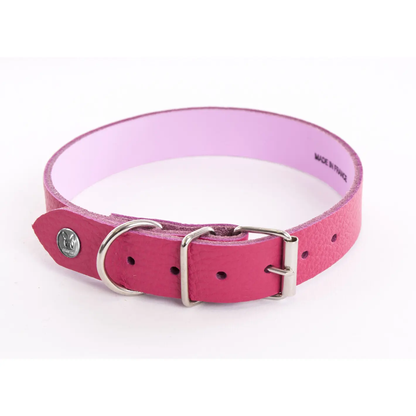 Martin Sellier Rose Dog Collar Allure