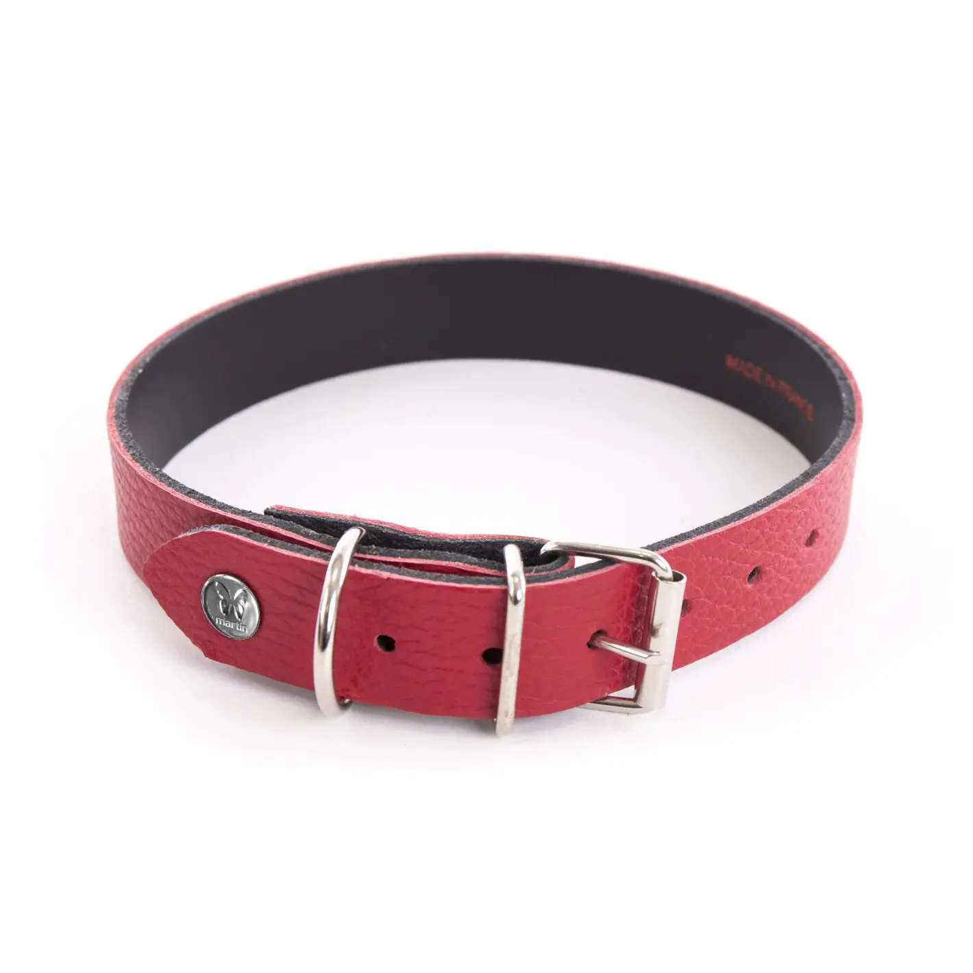 Martin Sellier Rouge Dog Collar Allure