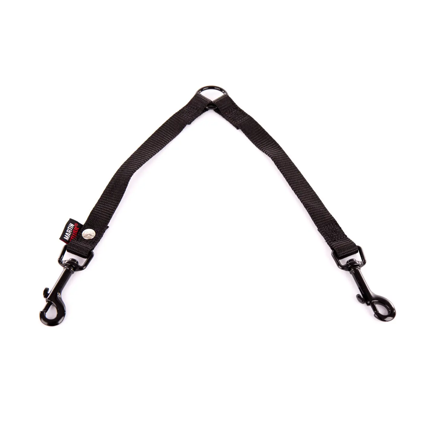 Martin Sellier Noir Classic Nylon Dog Leash