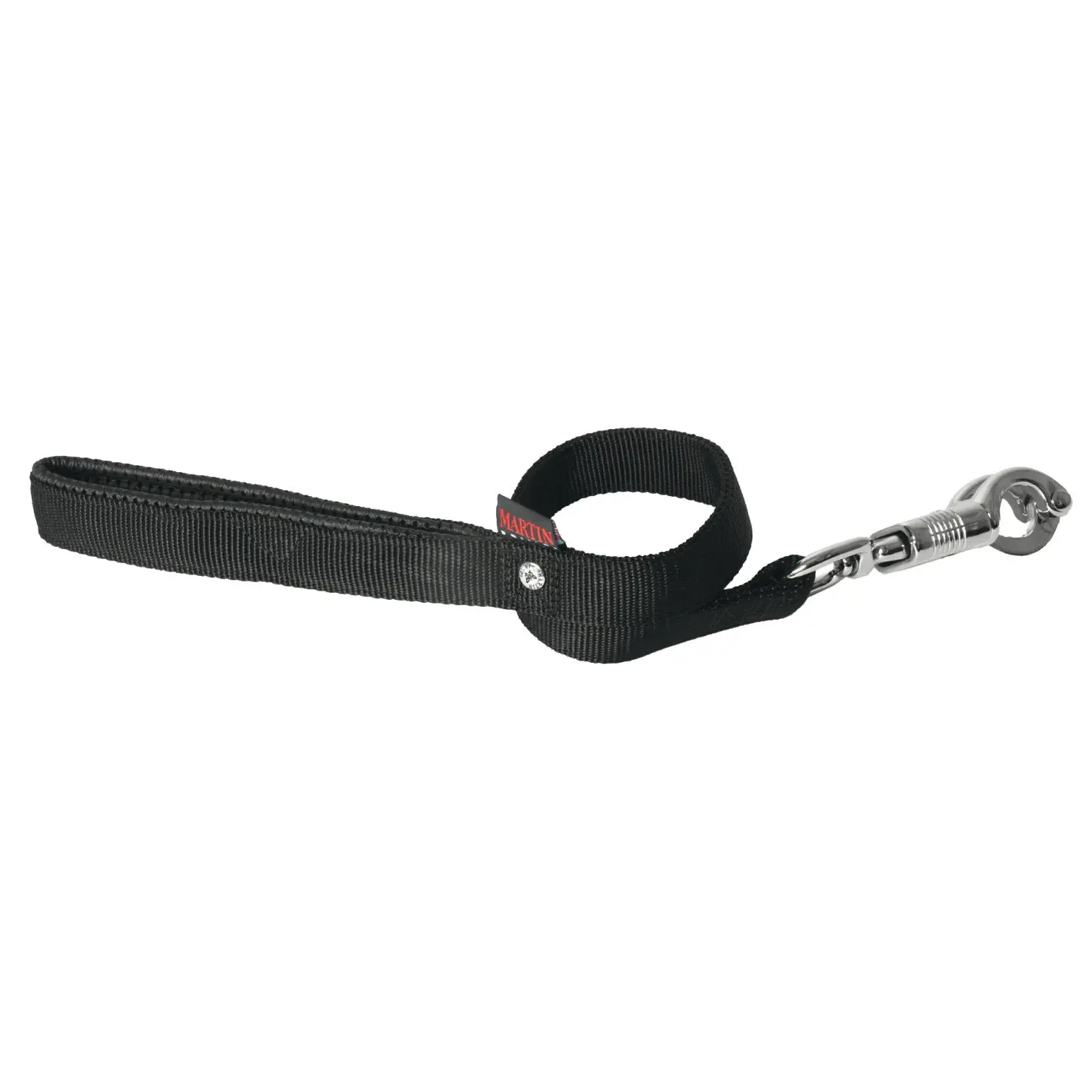 Martin Sellier Noir Classic Nylon Dog Leash