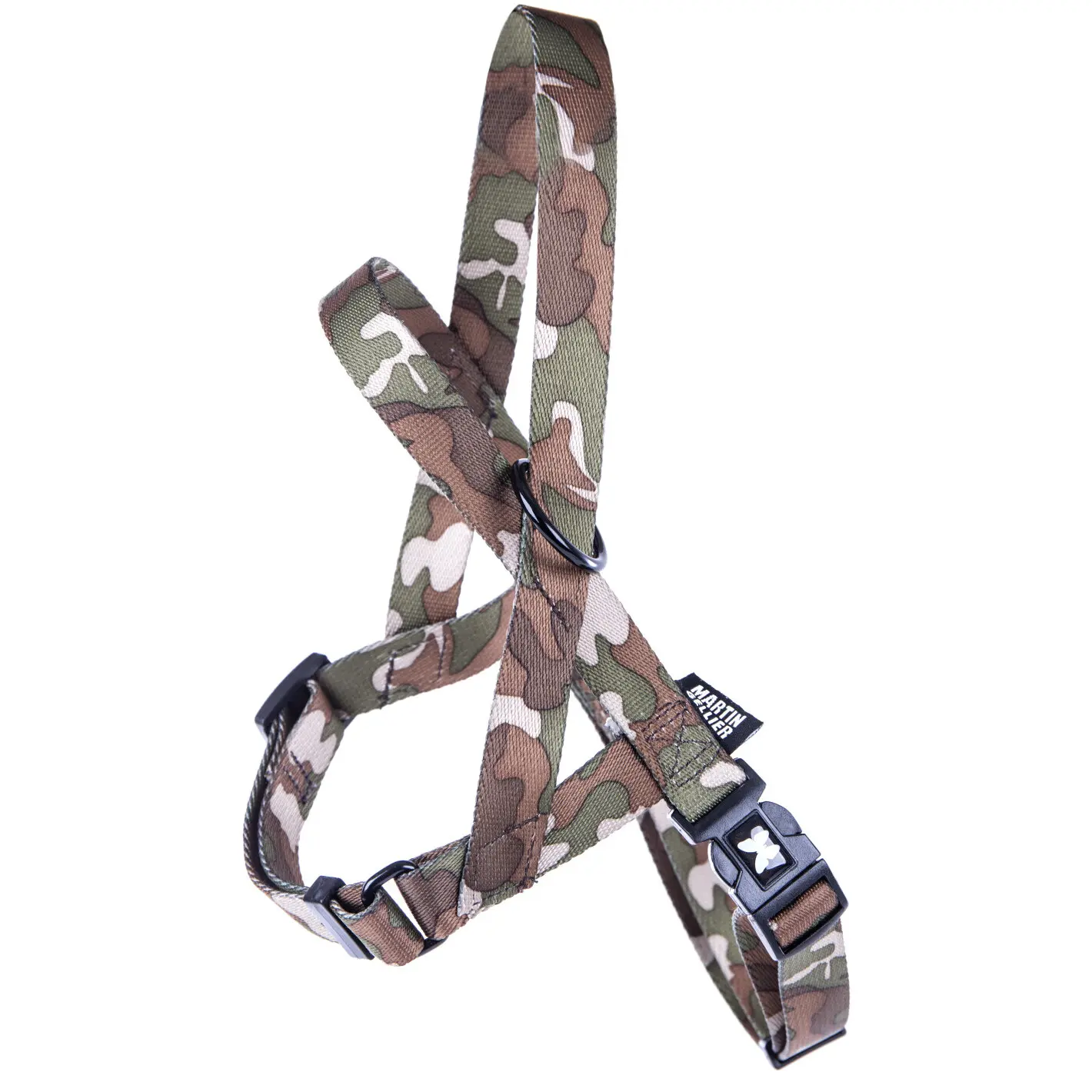 Martin Sellier Marron Nylon Dog Harness S