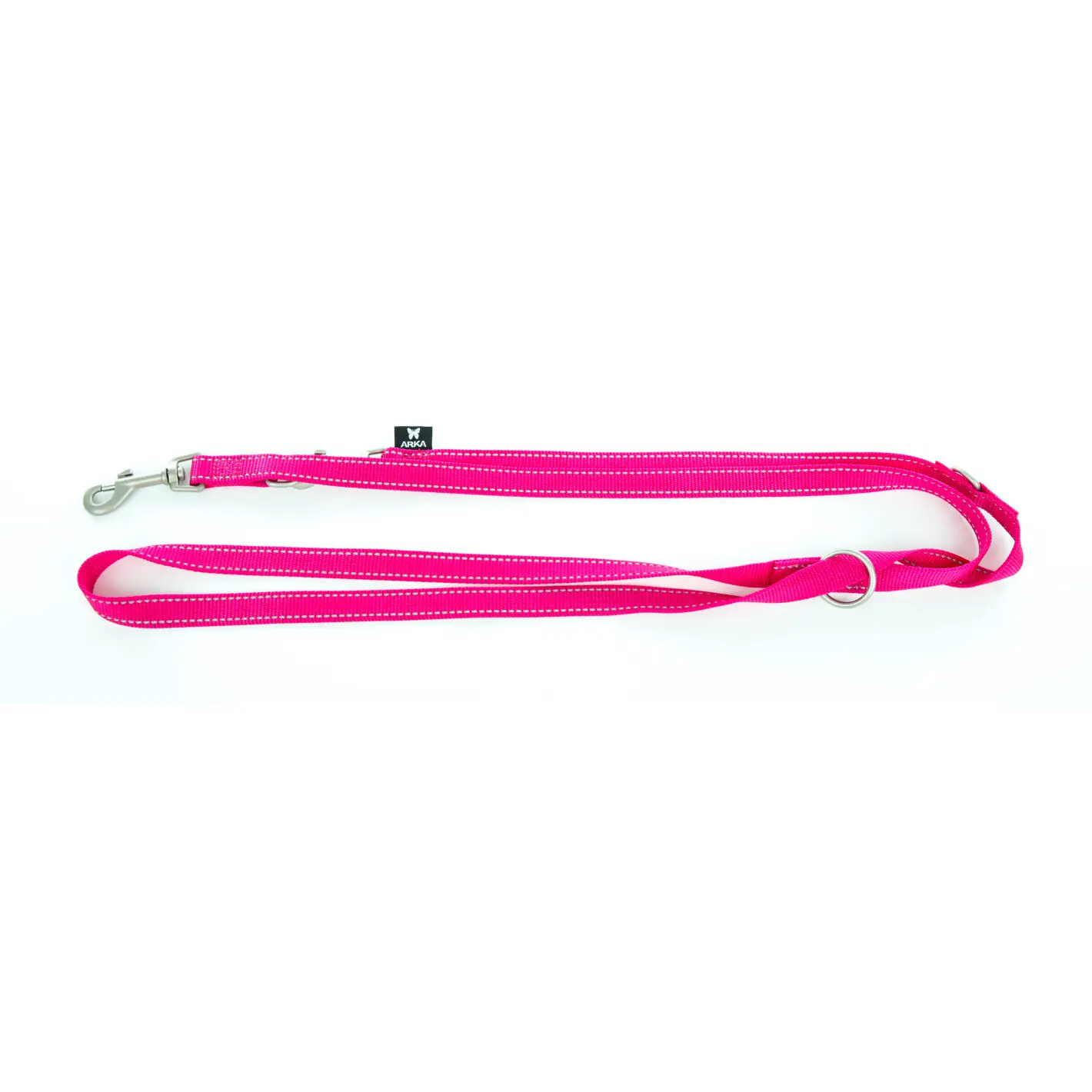 Martin Sellier Rose Multifunctional Nylon Dog Leash