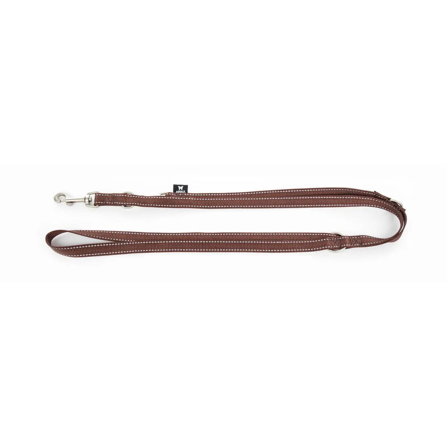 Martin Sellier Marron Multifunctional Nylon Dog Leash