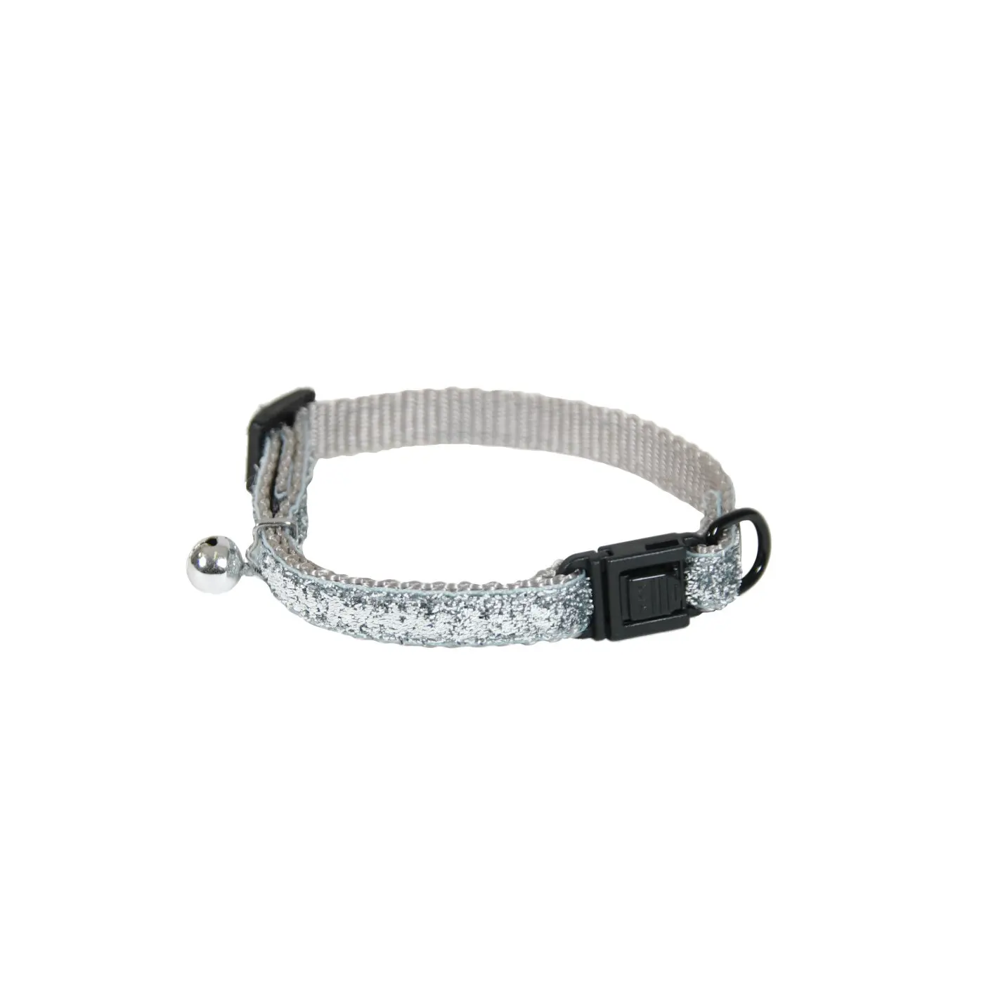 Martin Sellier Gris Sparkly Nylon Cat Collar