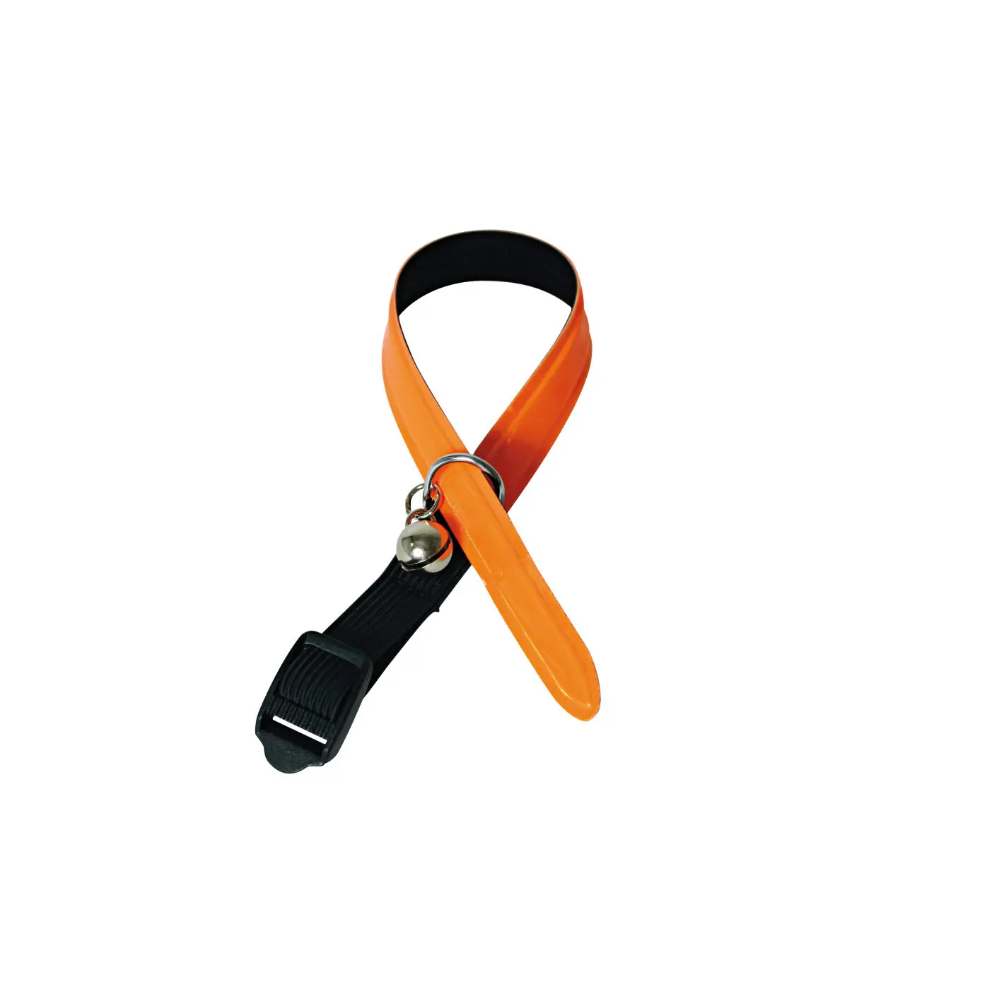 Martin Sellier Orange Reflective Cat Collar