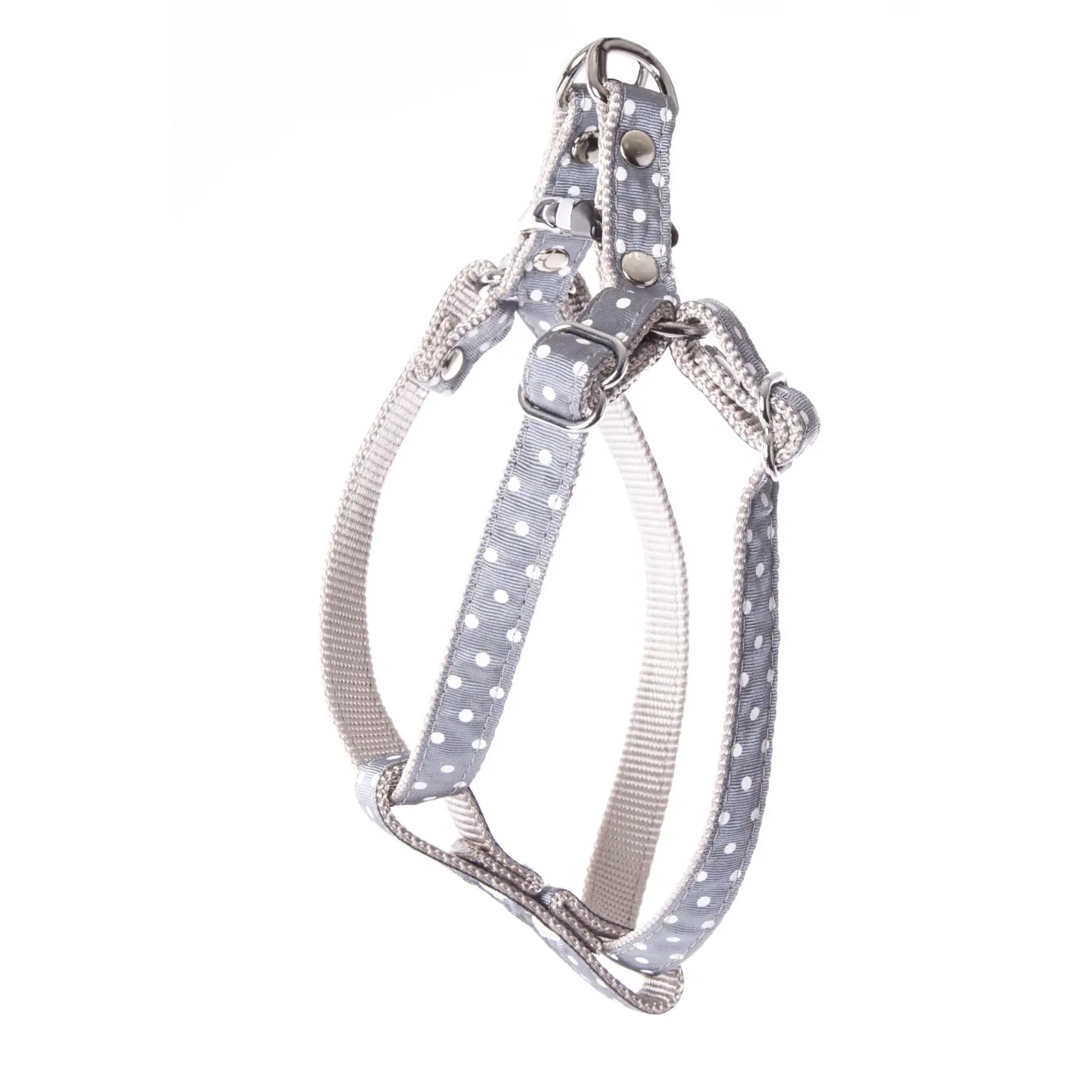 Martin Sellier Gris Dog Harness With Dots Xs