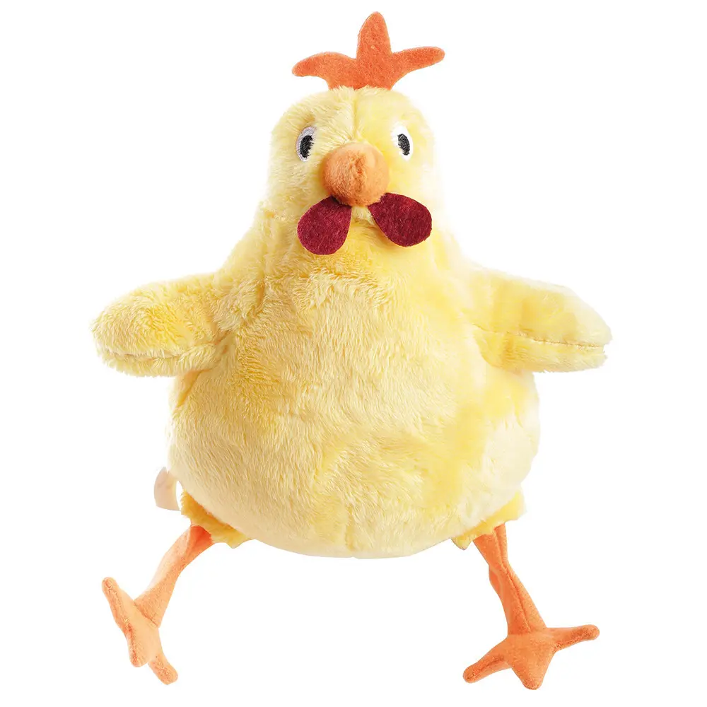 Martin Sellier Jaune Rooster Dog Toy