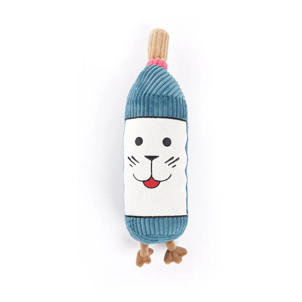 Martin Sellier Bleu Dog Toy Wine Bottle