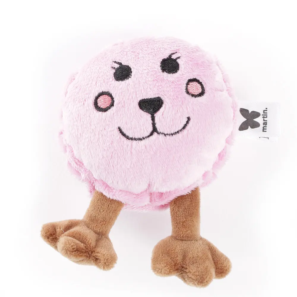 Meilleurs prix pour Peluche pour chien macaron Martin Sellier