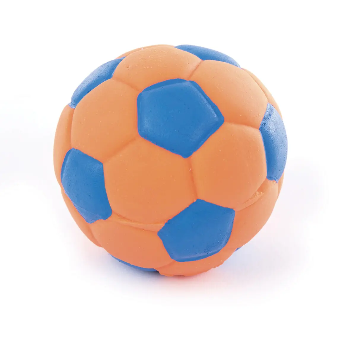 Martin Sellier Orange Latex Football Dog Ball