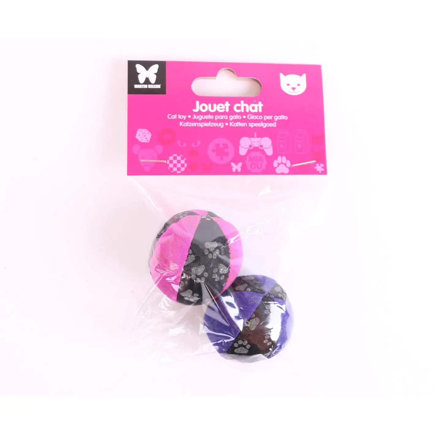 Meilleurs prix pour Balle pour chat Martin Sellier (x2)