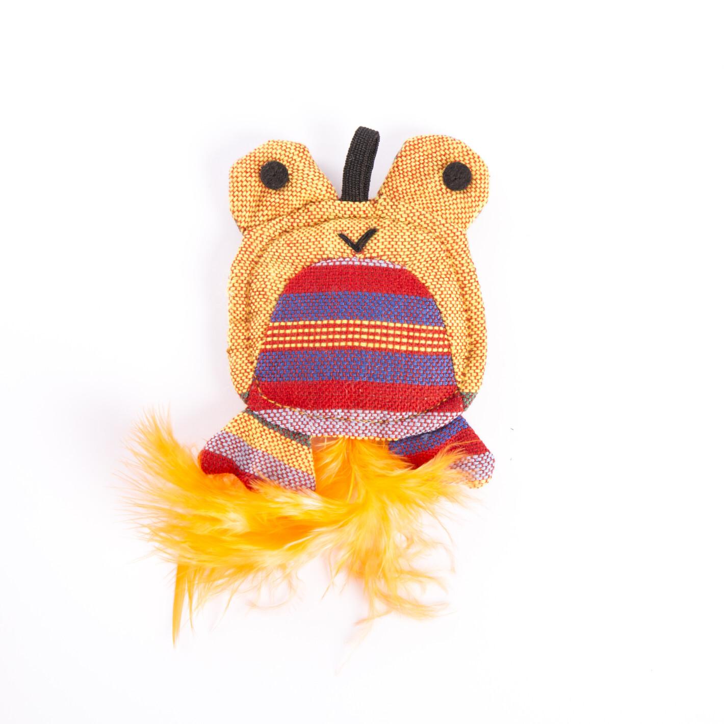 Comparer les prix de Jouet peluche pour chat grenouille Martin Sellier