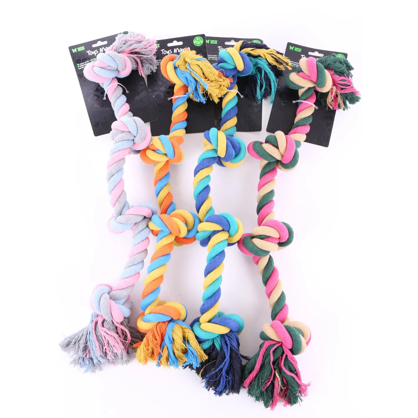 Martin Sellier Multicolore 4-Knot Dog Lead