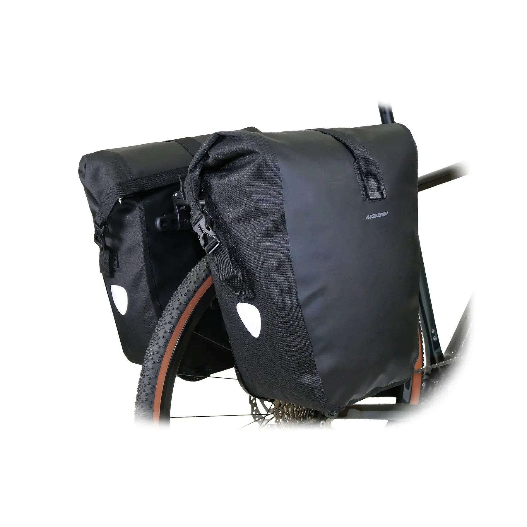 Image of Wasserdichte Gepäckträgertasche Massi CM226 (x2)