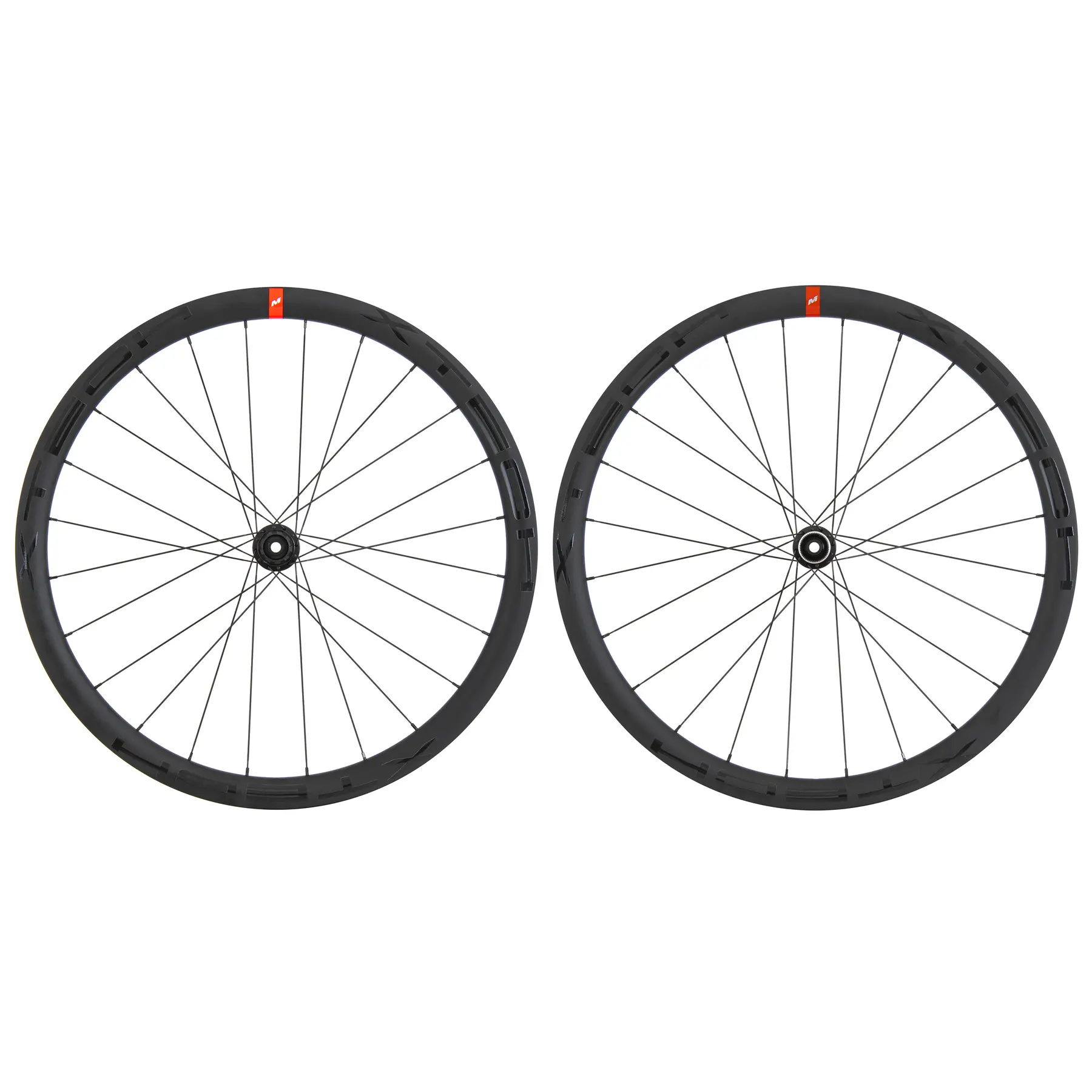 MASSI X-tech Evo 38 Carbon Cl Disc Tubeless Rennrad Laufradsatz