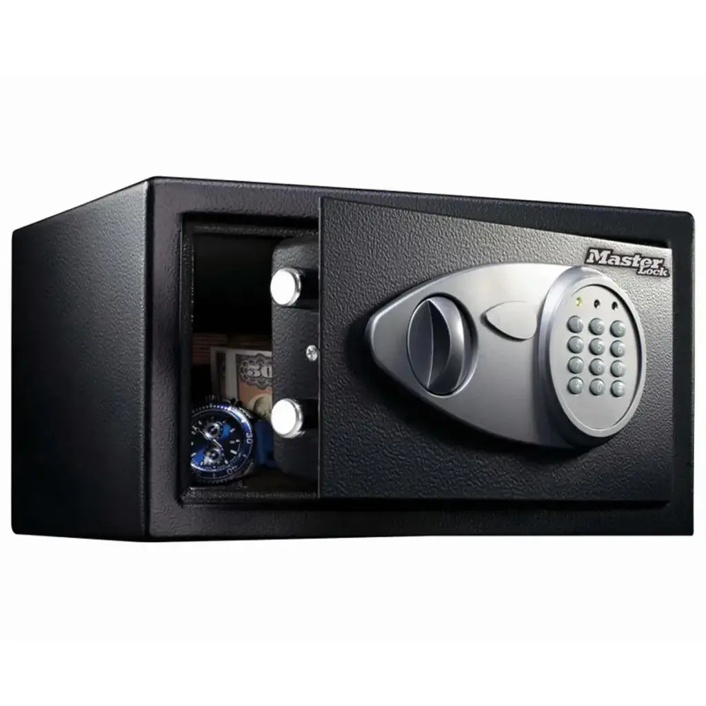 0049074025762 - MasterLock Safe Medium - Mit digitalem Schloss und Schlüssel - Massivstahl - Verankerbar - 194x290x264mm - X041ML