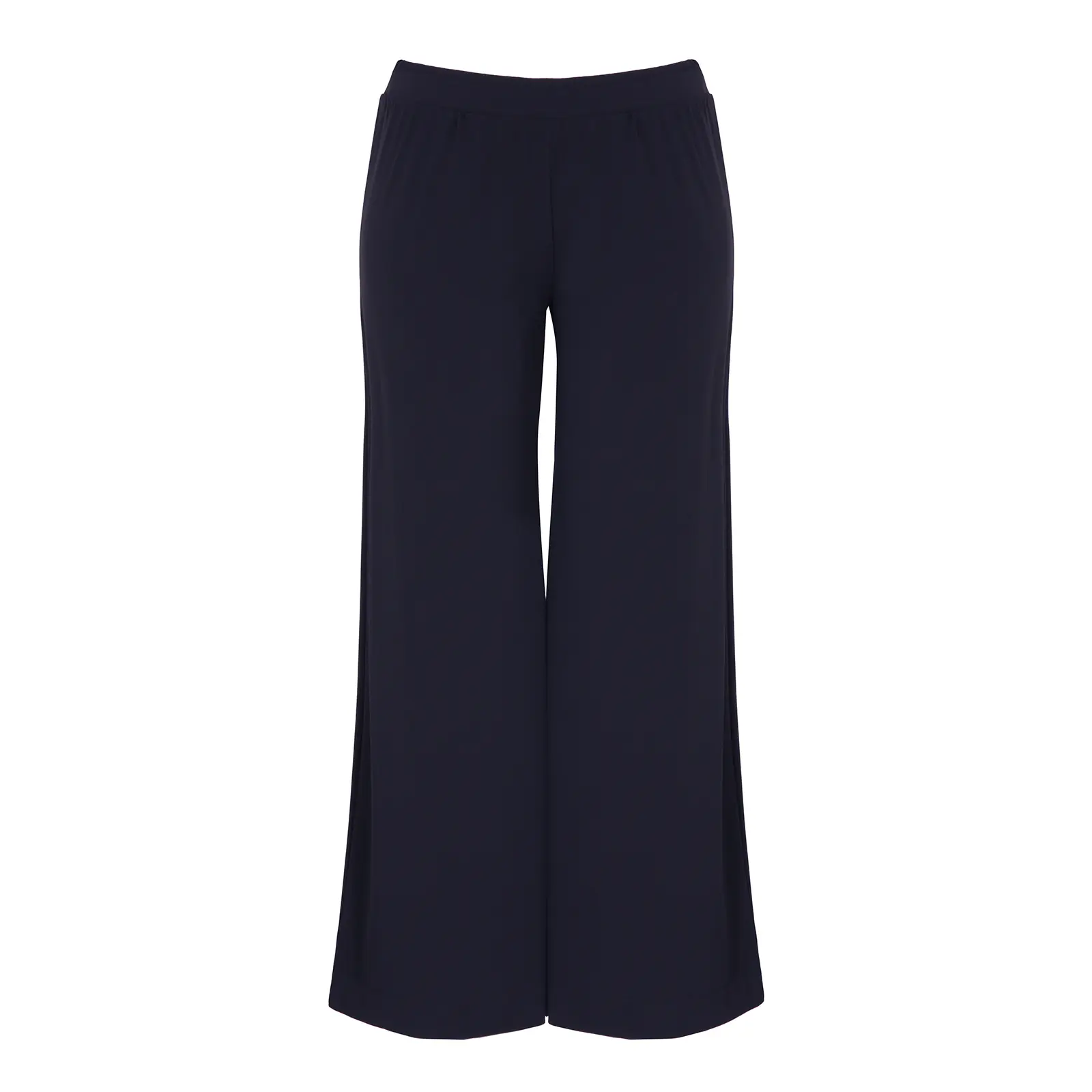 Mat Fashion Women's Bleu Trousers Basic Wide Leg