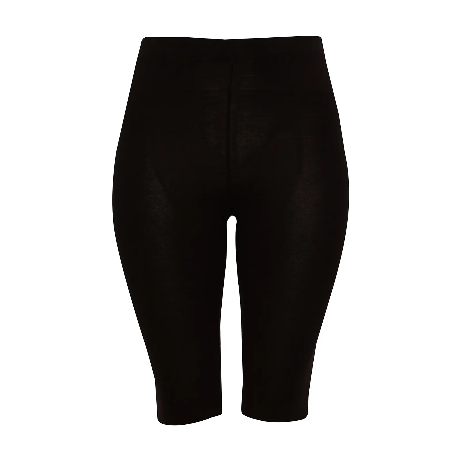Mat Fashion Women's Noir Viscose Shorts Basic