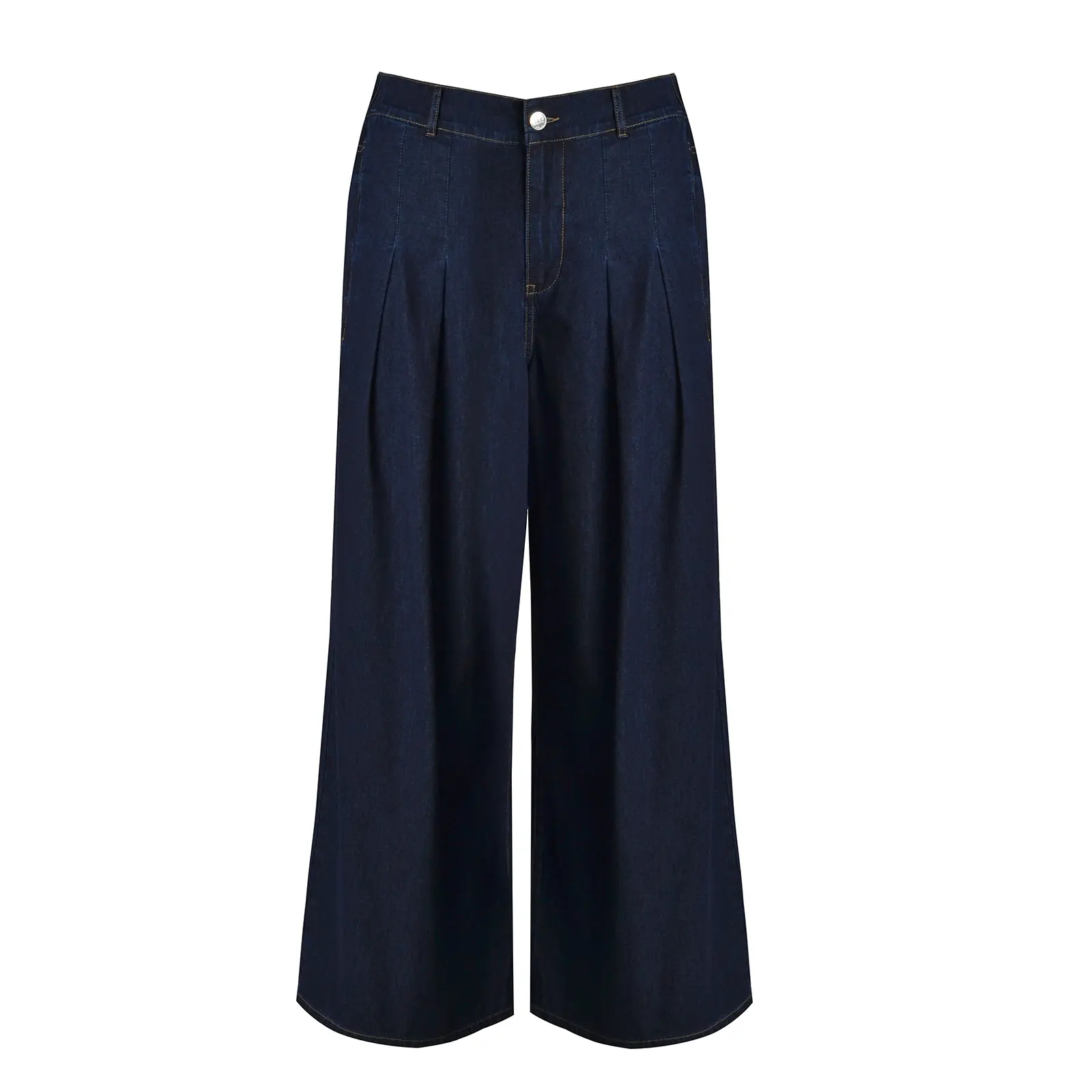 Mat Fashion Women's Bleu Jeans Wide Leg