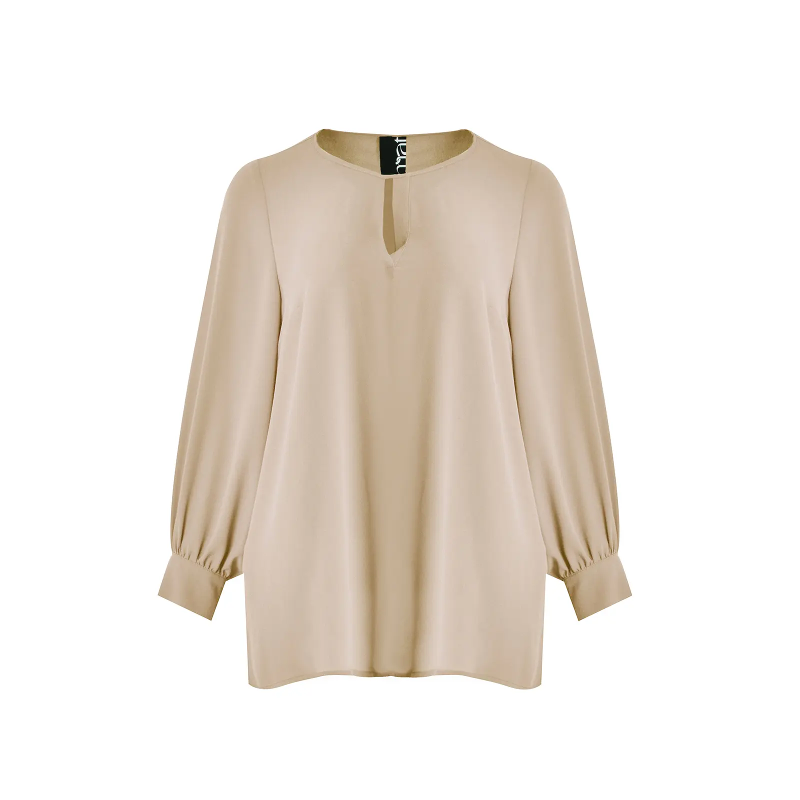 Blouse met lange mouwen van chiffon voor dames Mat Fashion