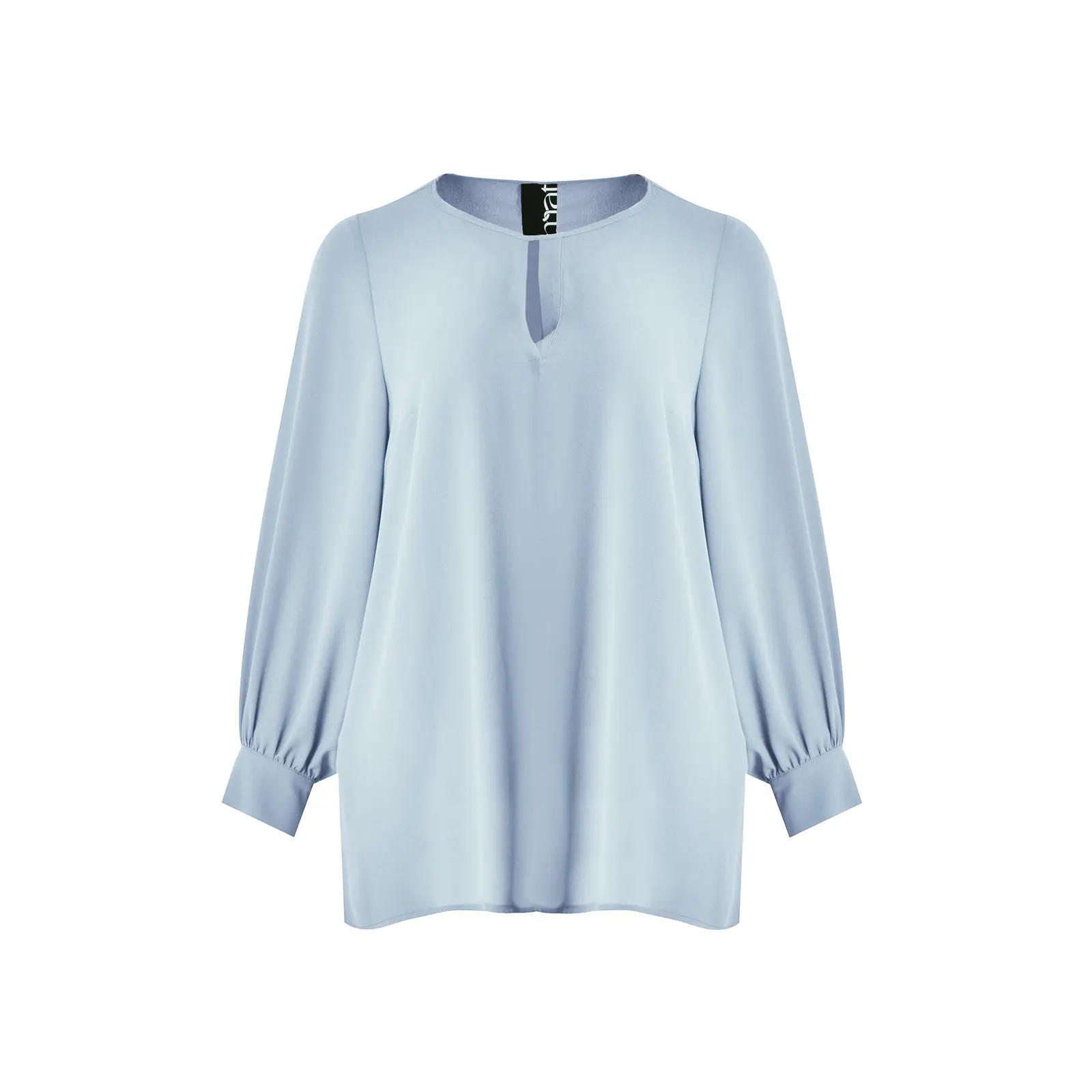 Blouse met lange mouwen van chiffon voor dames Mat Fashion