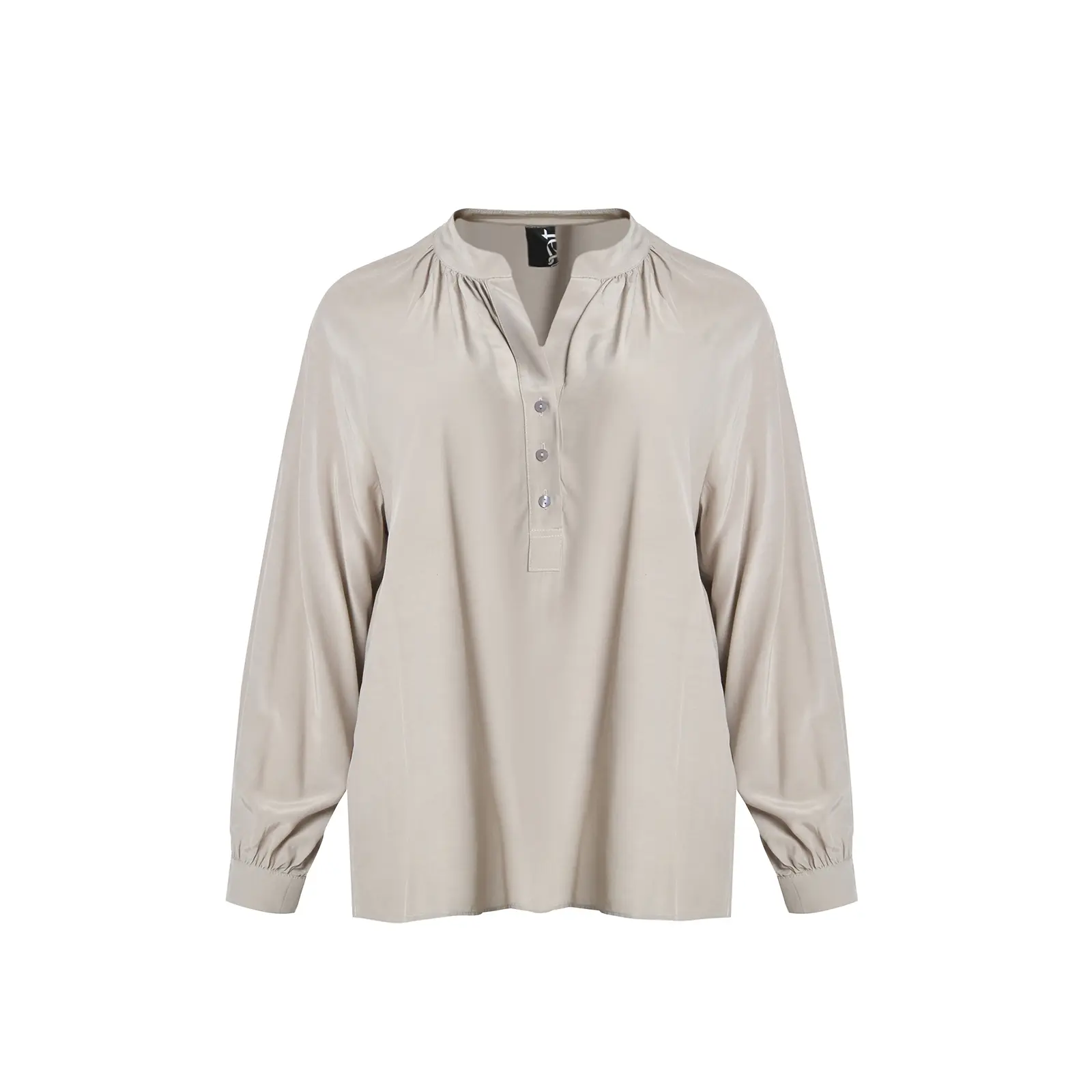Lichte Viscose Blouse Dames Mat Fashion