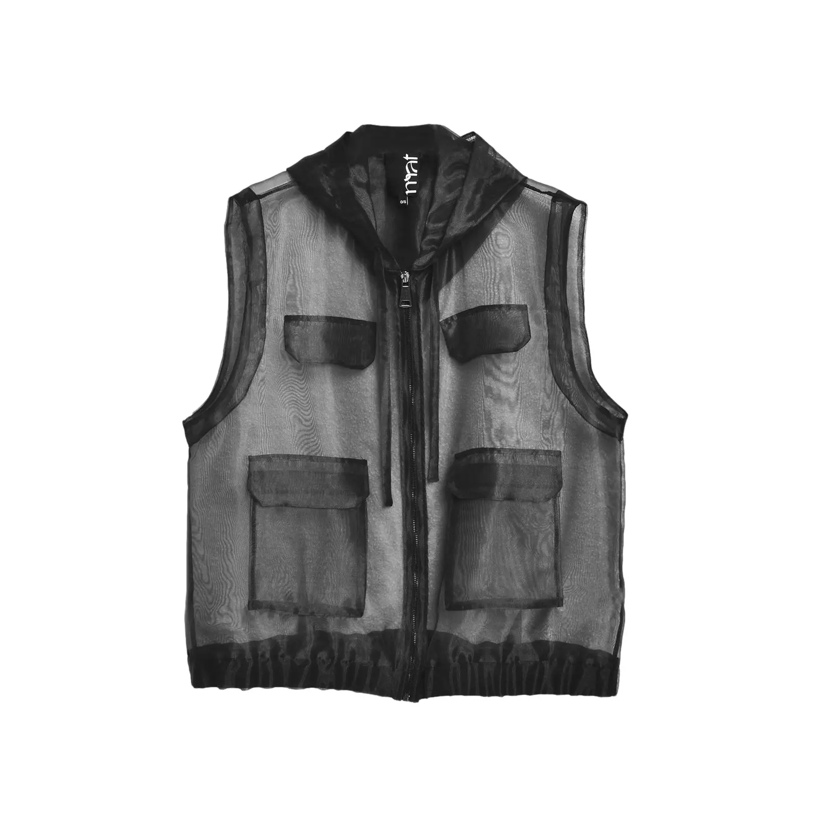 Damesvest met capuchon Mat Fashion Organza